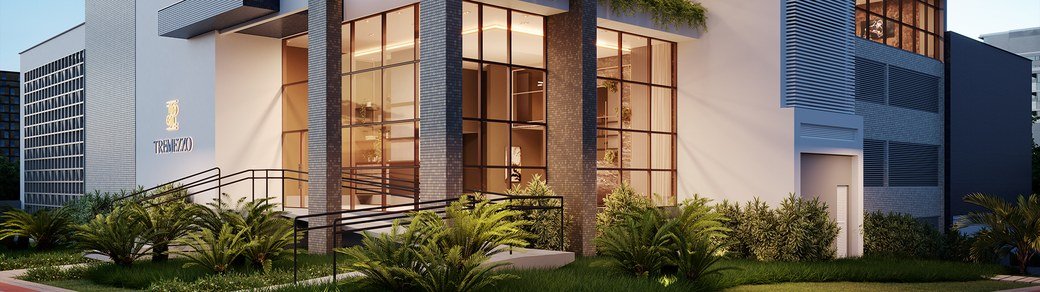Acesso principal do Residencial Tremezzo