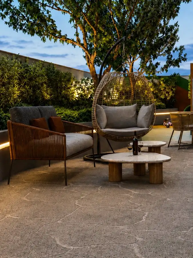 Lounge ilha mobiliado